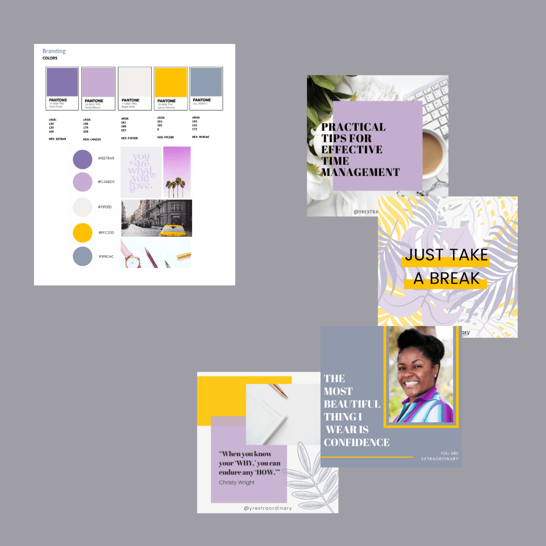 Brand Identity Development for You are Extraordinary